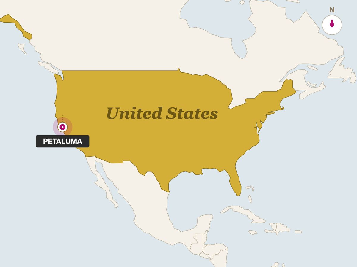 Acapella (4.5oz) origin map