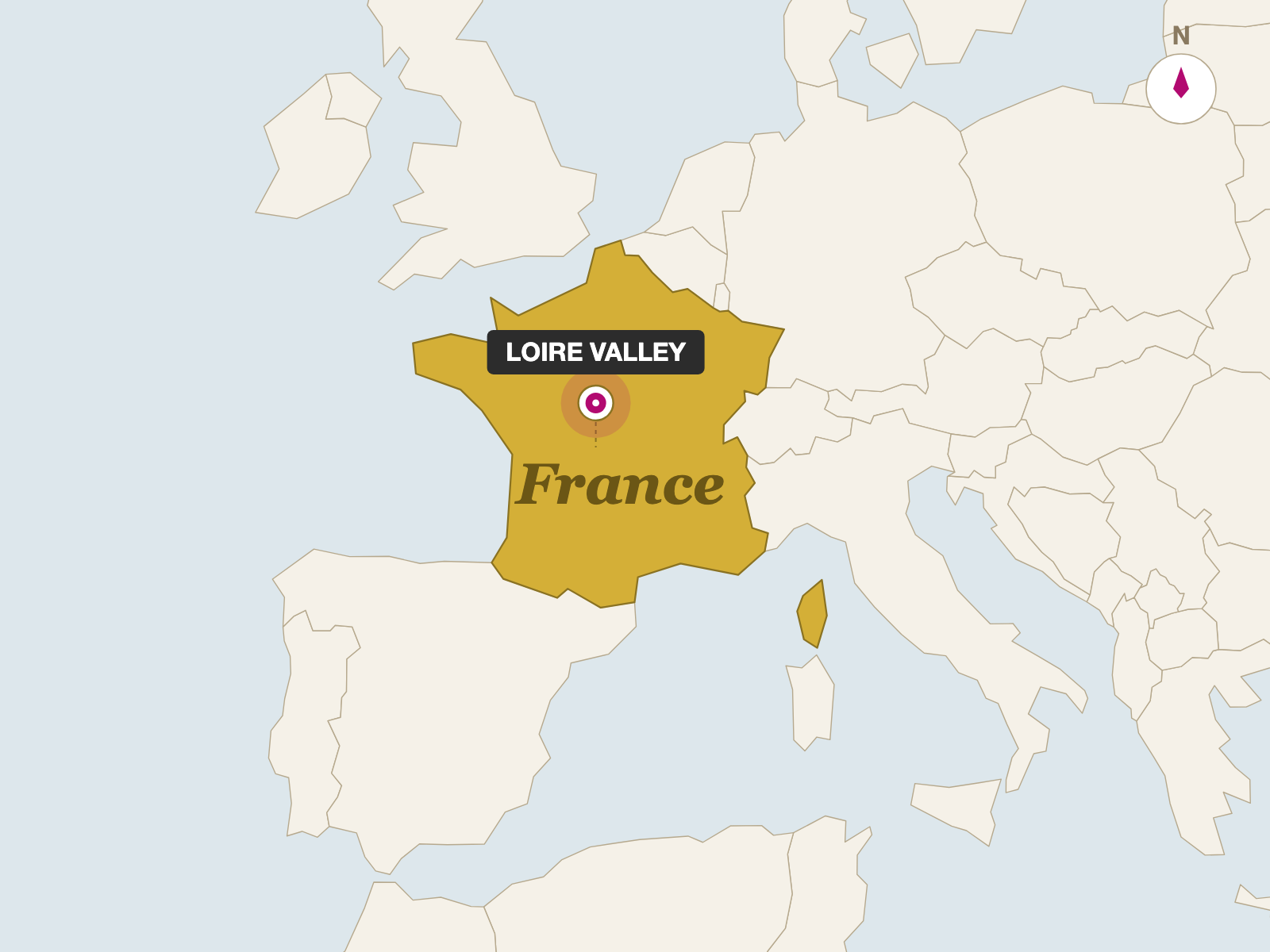 La Bonde d'Antan (200g) origin map
