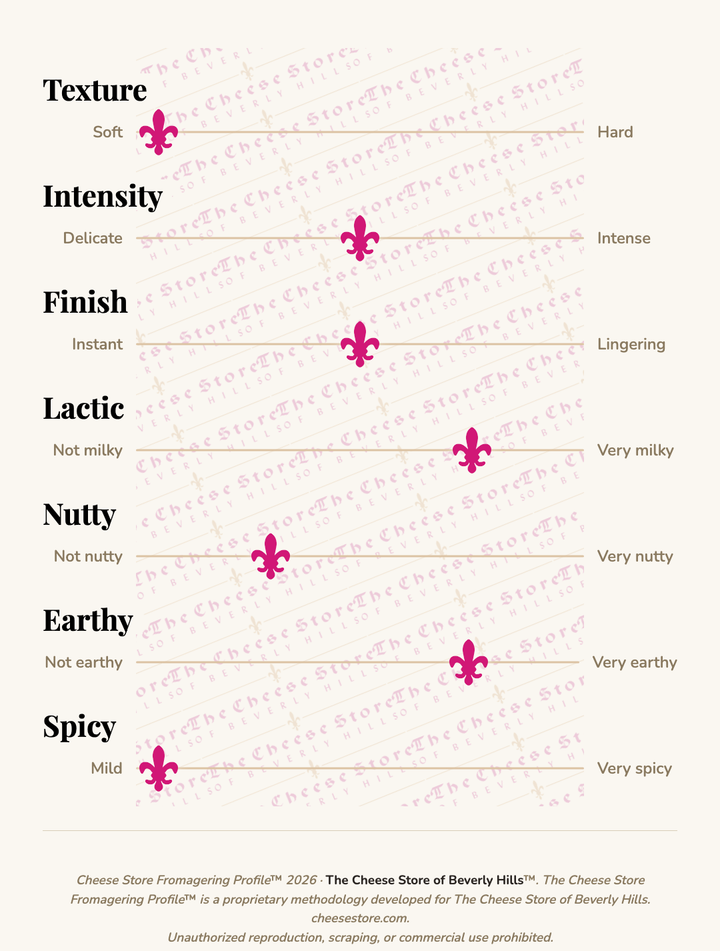 French Camembert taste profile