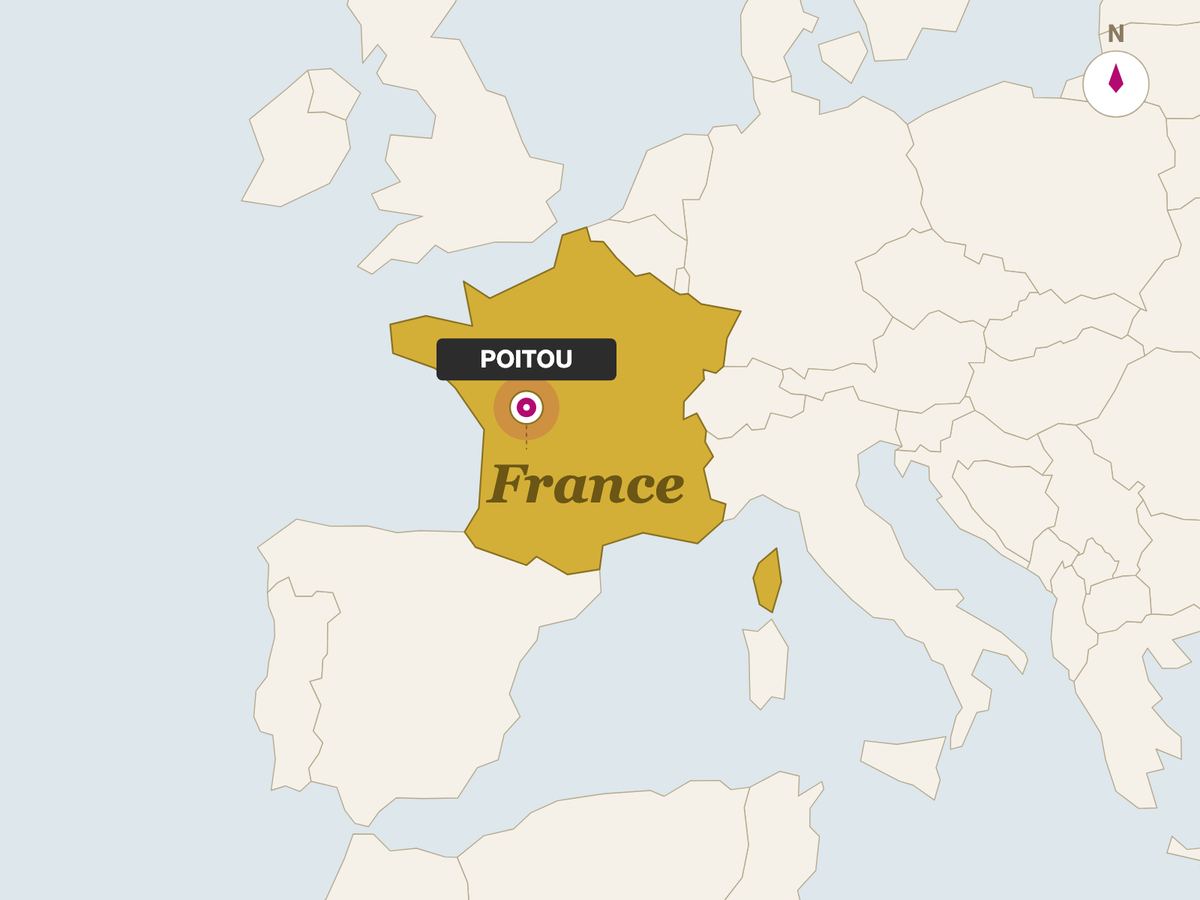 Chabichou D'Antan (6oz) origin map