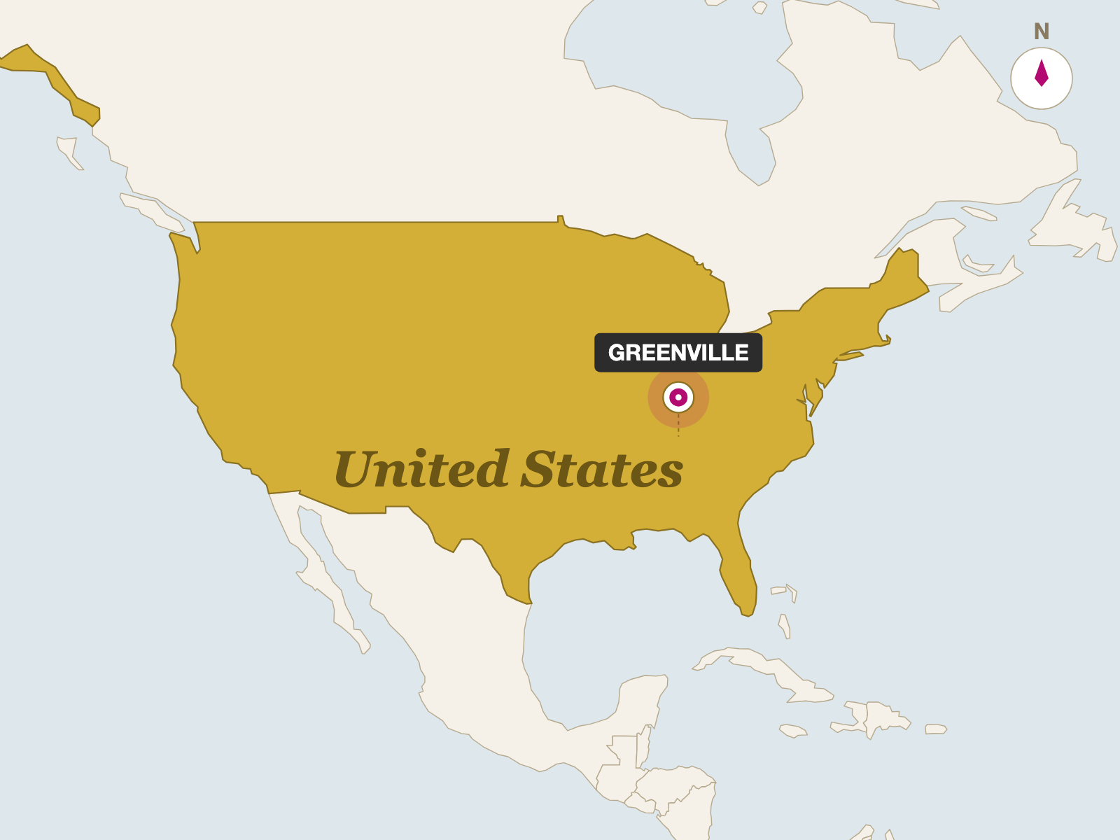 Capriole O'Bannon (6oz) origin map