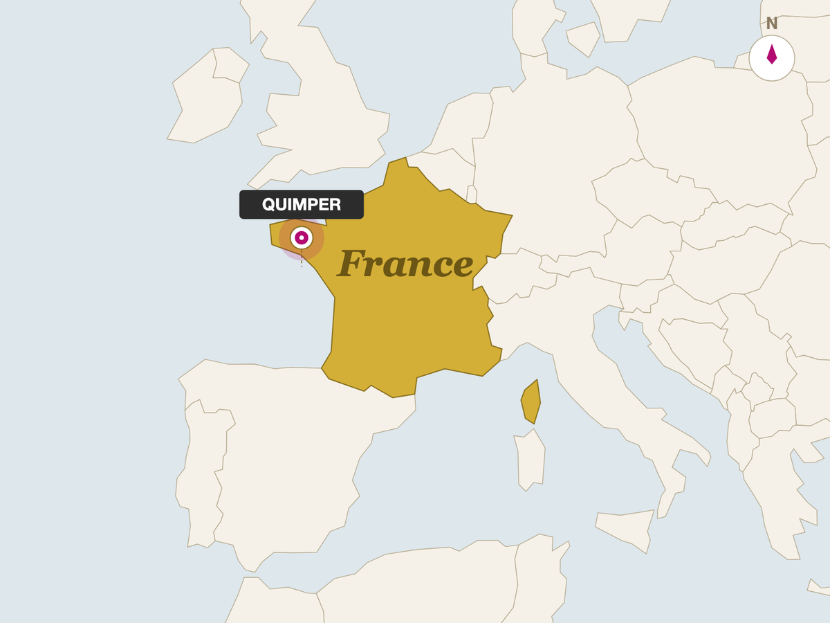 Le Gall Beurre de Baratte Doux (Unsalted) Butter (250g) origin map