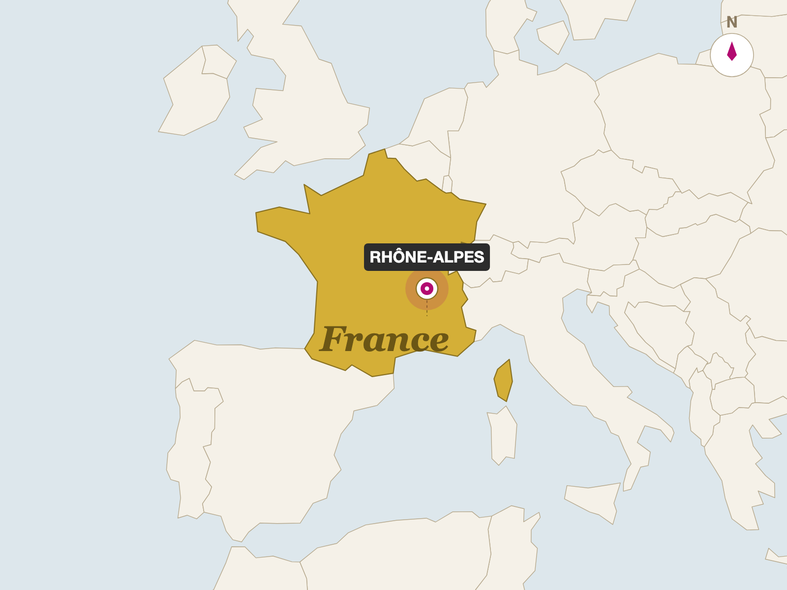 Saint Angel origin map