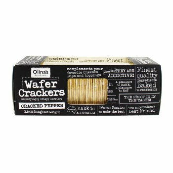 Wafers Cracked Pepper (3.5oz) - 12ea Case