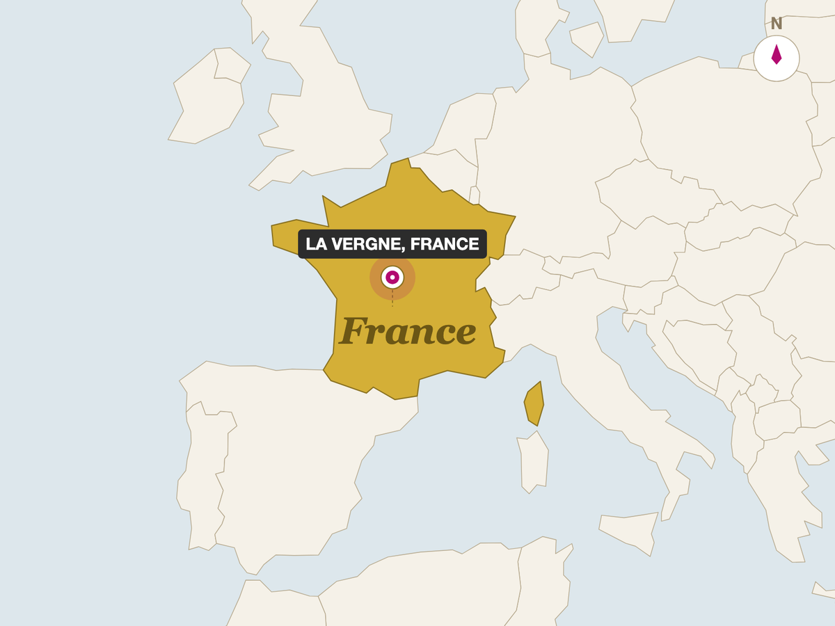 Jacquin Carre du Berry (9oz) origin map