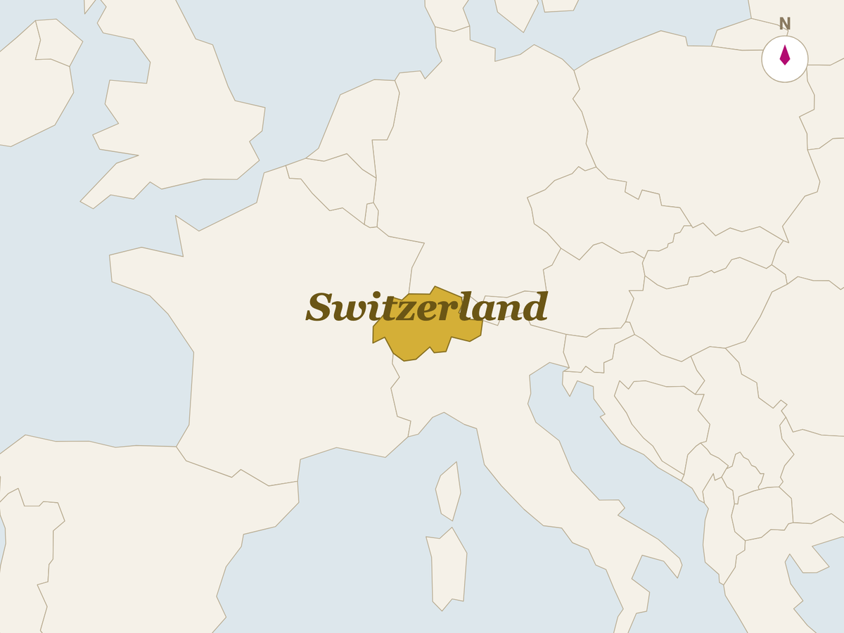 Sbrinz AOP 'ALP Chuenren' origin map