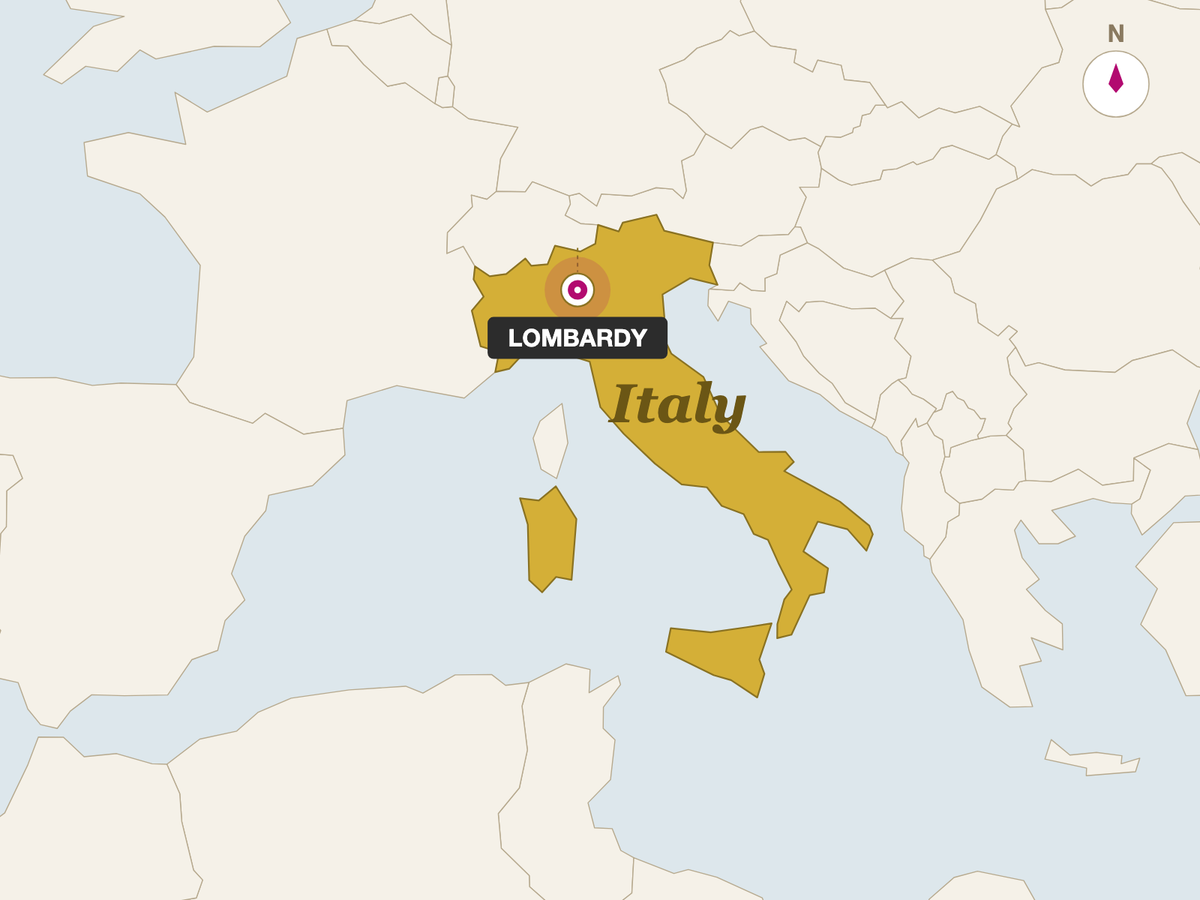 Sanniti Provolone Piccante origin map