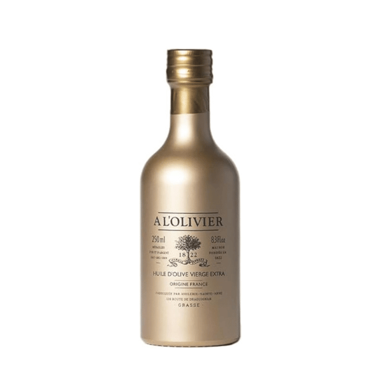 A L'Olivier EVOO Provence PDO Gold (250ml) - 6ea Case