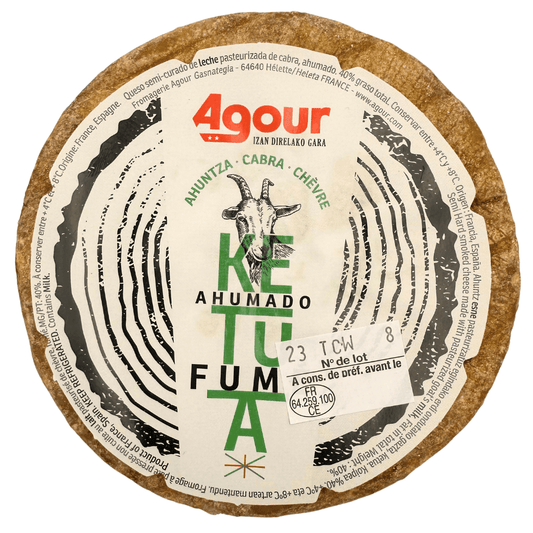 Agour Ahuntza Ketua Smoked Goat - 5lb Wheel