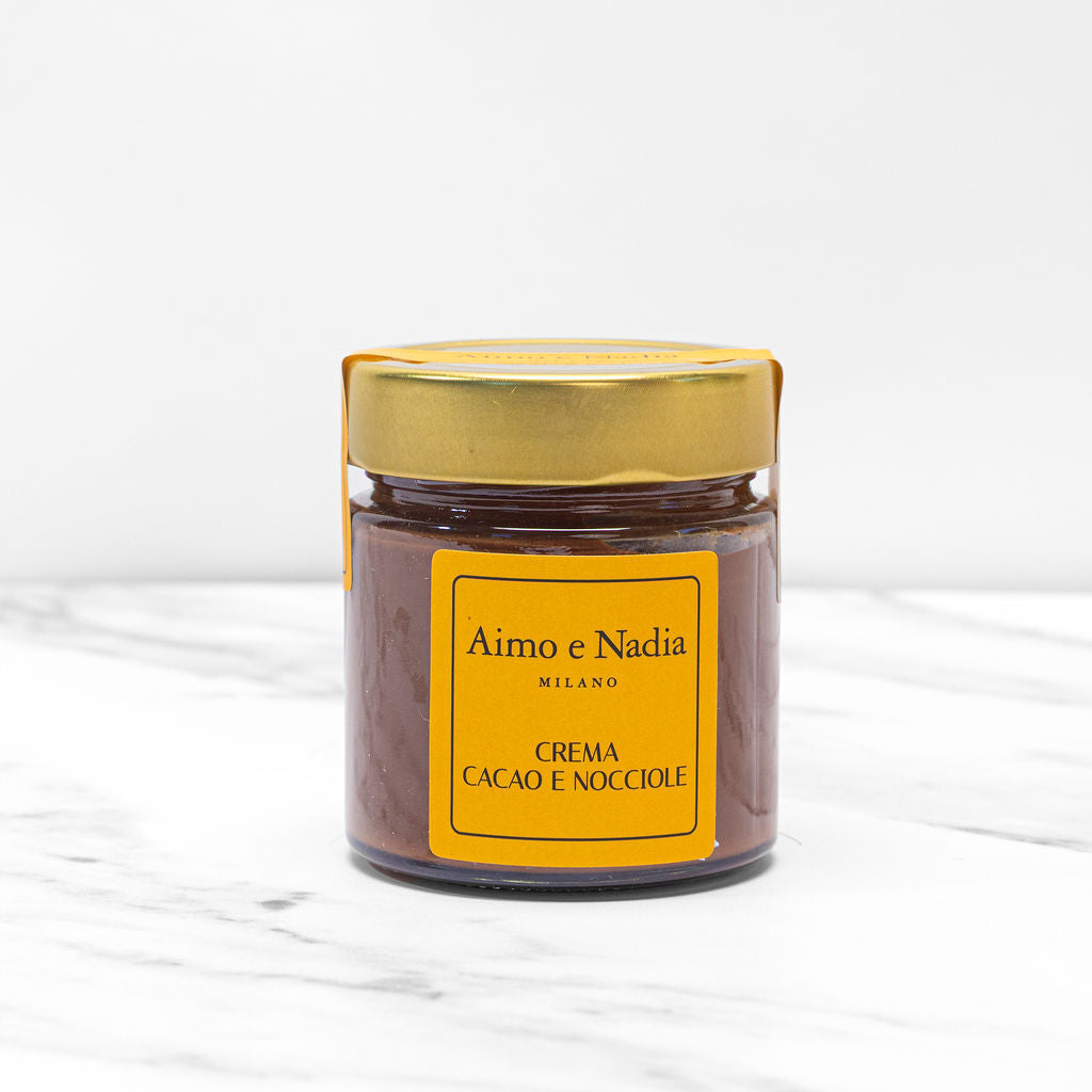 Aimo e Nadi Cacoa & PGI Hazelnut Cream (200g) - 12ea Case