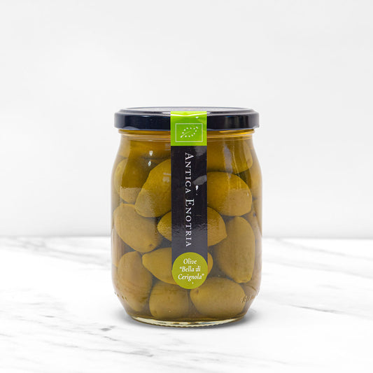 Olive Bella Di Ceringola in Salamoia (580ML)