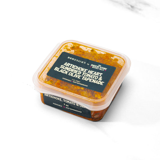 Domenico's Artichoke Heart, Sun-Dried Tomato & Black Olive Tapenade (7oz)