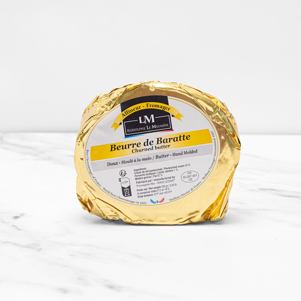 Rodolphe Le Meunier Beurre de Baratte Demi-Sel (Salted) Butter (250g) - 12ea Case