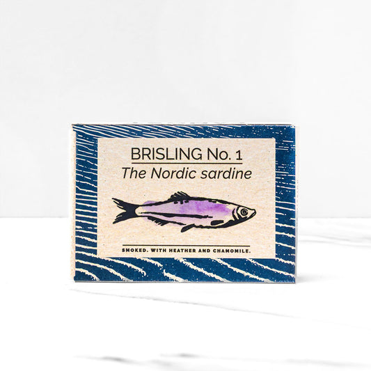 Fangst Brisling No. 1 The Nordic Sardine Smoked with Heather and Chamomile (110g)