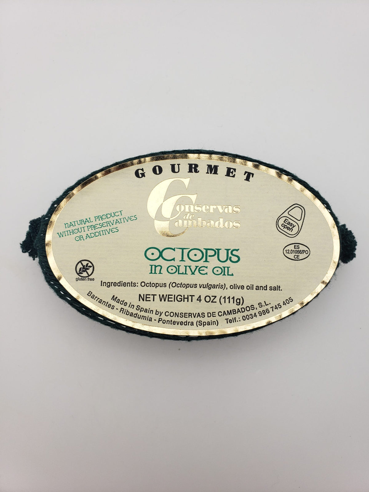 Conservas de Cambados Octopus in Olive Oil (111g)
