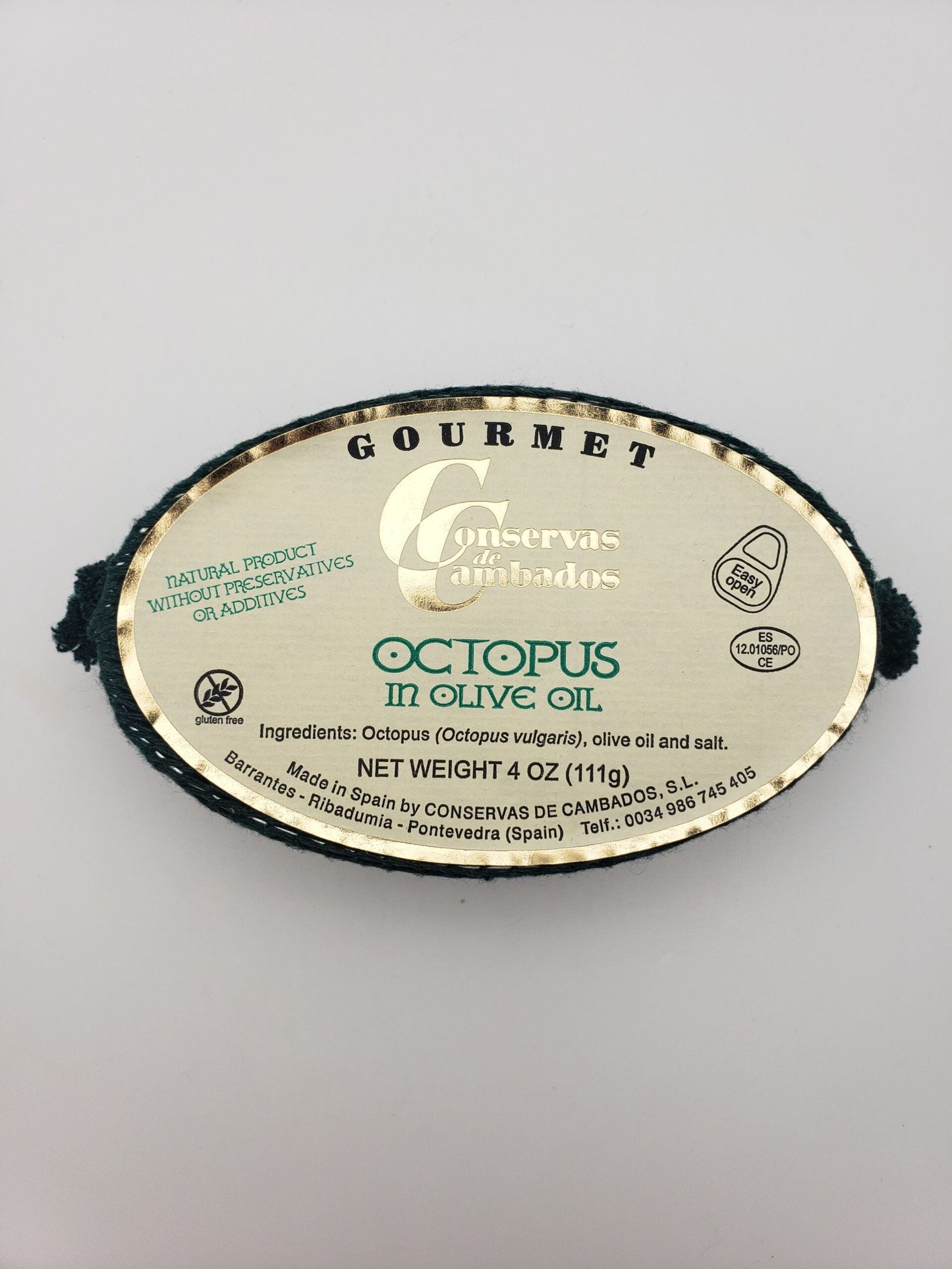 Conservas de Cambados Octopus in Olive Oil (111g) - 10ea Case