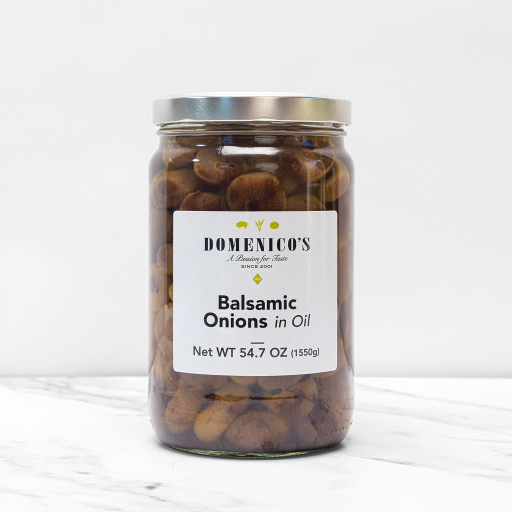 Domenico's Balsamic Onions in Oil - 1550g (54.7oz)