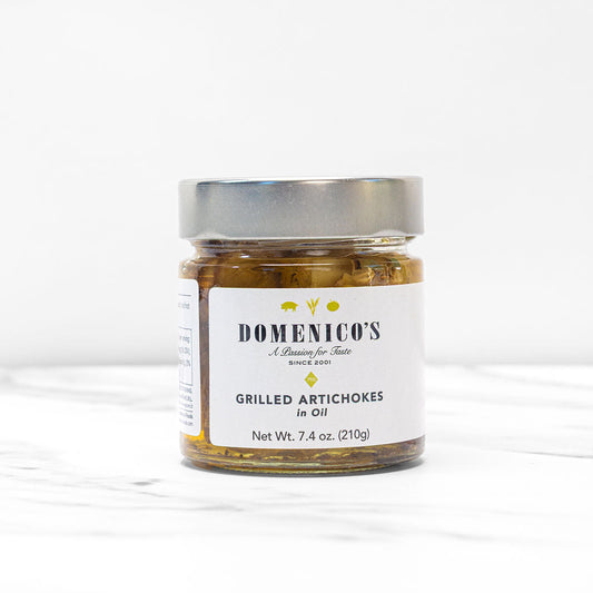 Domenico's Grilled Artichokes in Oil (210g) - 6ea Case