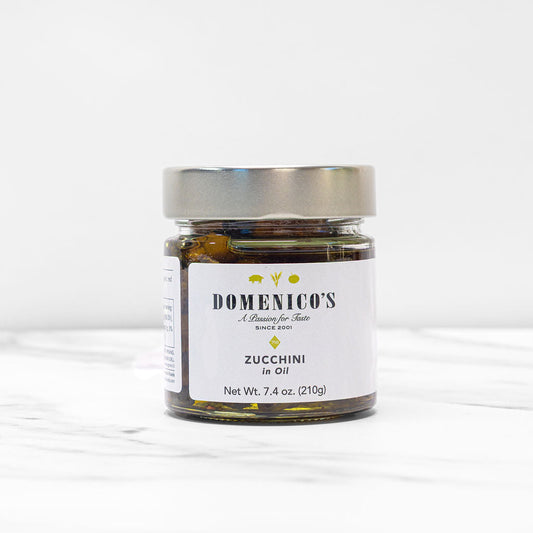 Domenico's Cafona Zucchini in Oil (210g) - 6ea Case