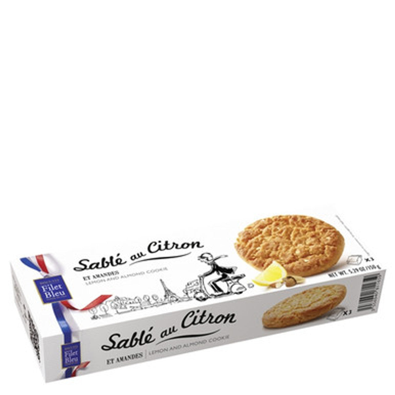 Filet Bleu Lemon & Almond Cookies (5.29oz)