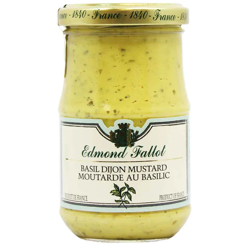 Edmond Fallot Basil Mustard (7.2oz) - 24ea Case