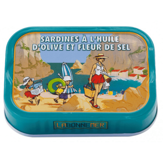 Ferrigno Sardines in Olive Oil and Fleur De Sel (4oz)