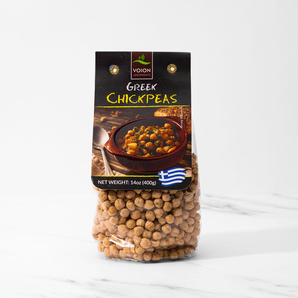 Voion Land Greek Chickpeas (14oz) - 12ea Case