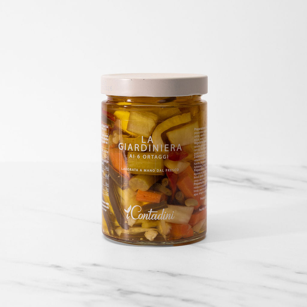 I Contadini La Giardiniera 6 Vegetables (520g) - 6ea Case