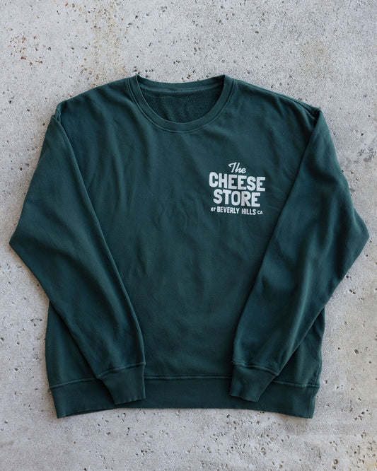 Vintage Green Lightweight Crewneck Sweatshirt