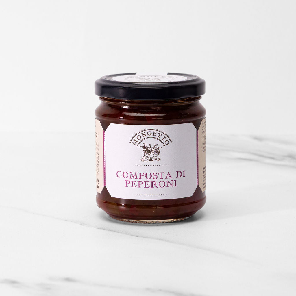 Mongetto Composta di Peperoni (230g) - Case