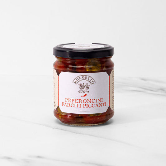 Mongetto Peperoncini Farciti (190g) - 12ea Case
