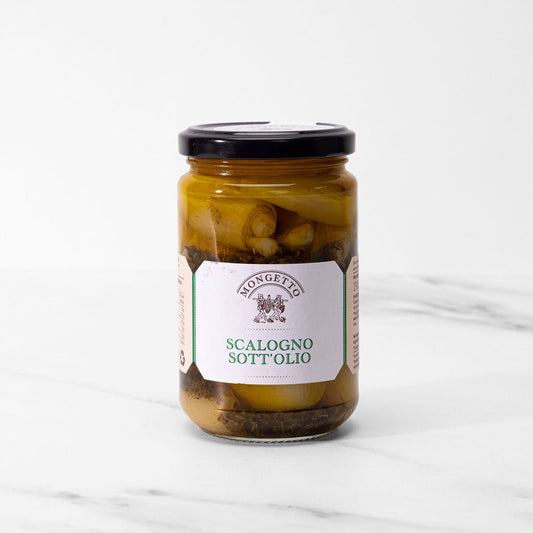 Mongetto Scalogno Sottolio (290g) - 12ea Case
