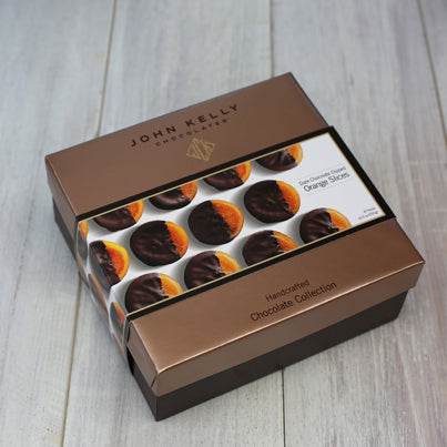 John Kelly Dark Chocolate Dipped Orange Slices (10.3oz) - 6ea Case