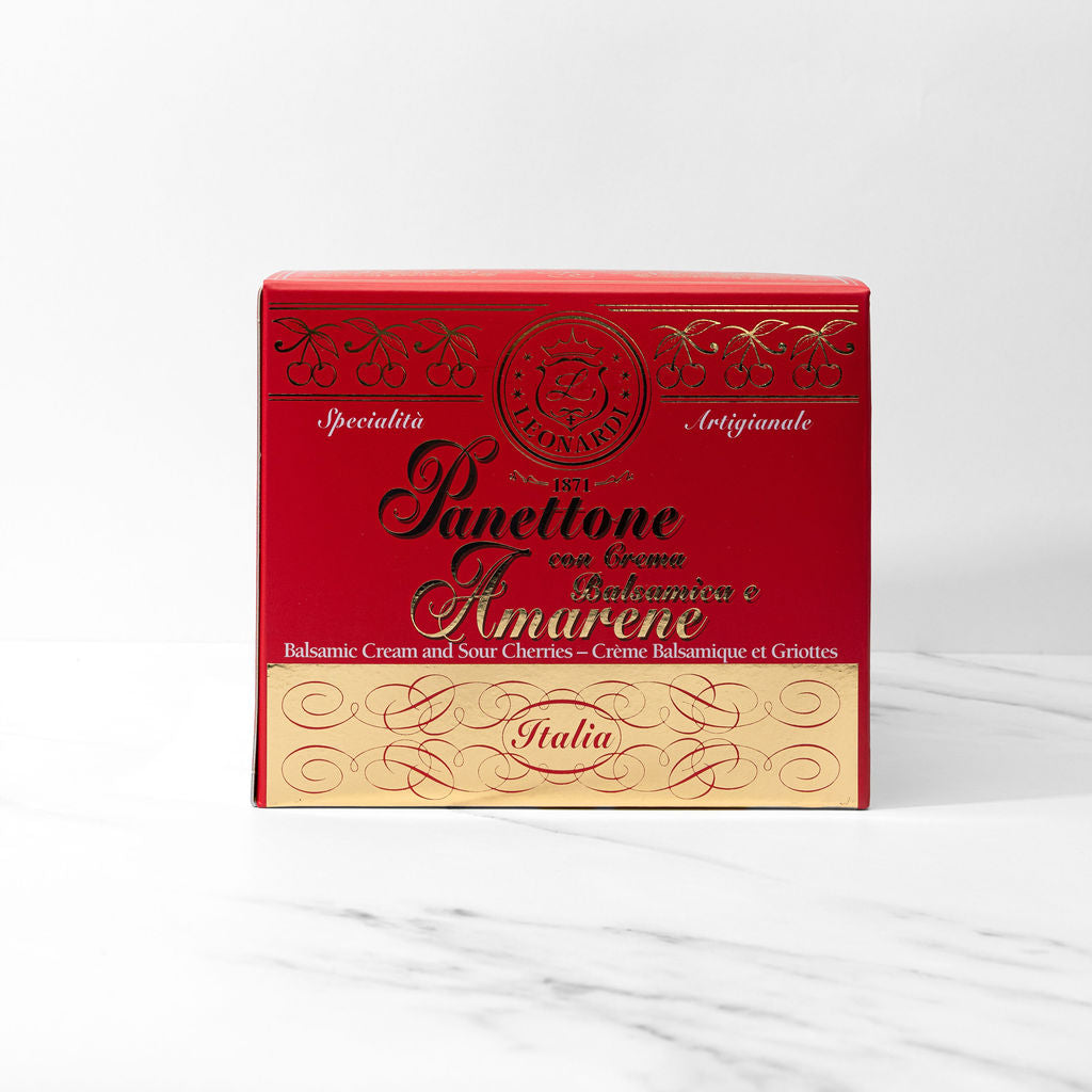 Balsamic Panettone with Sour Cherries (750g) - 6ea Case