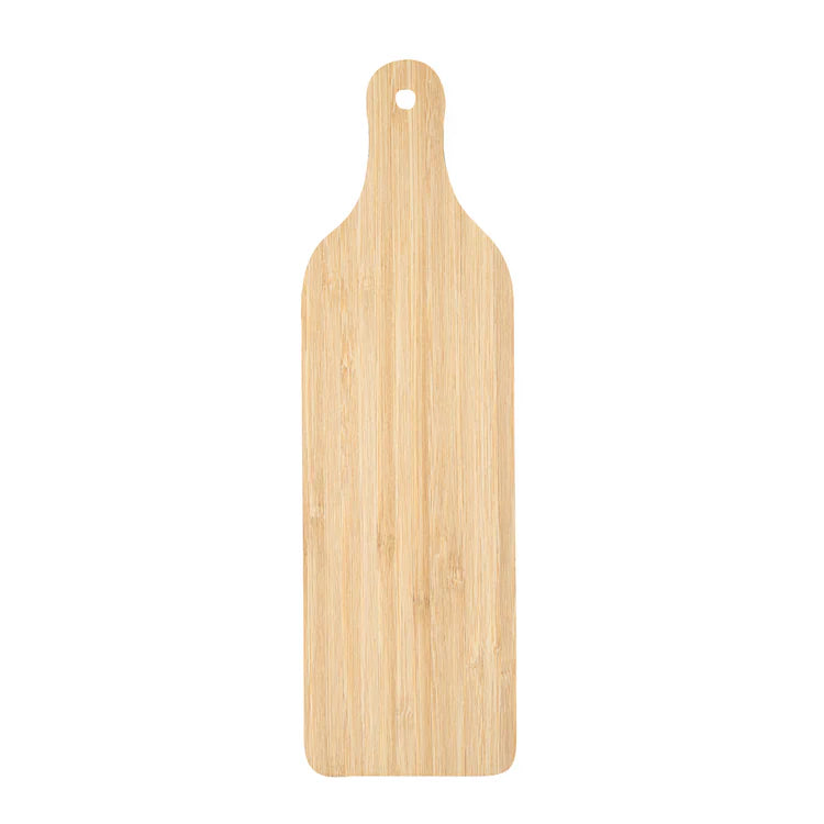 Long Bamboo Cheese Board with Handle (4x22) - 24ea Case