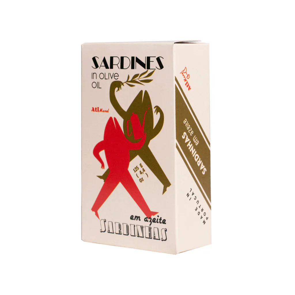 Ati Manel Sardines in Olive Oil (125g) - 8ea Case