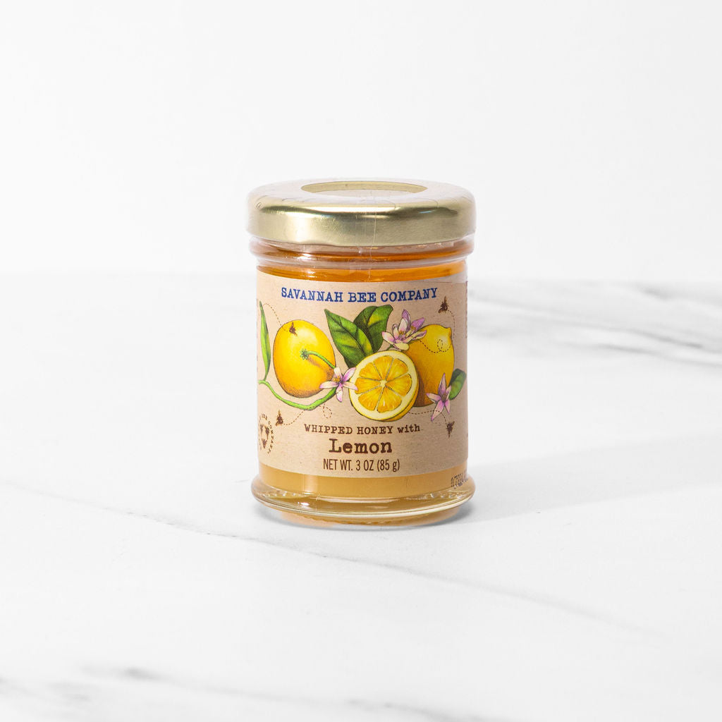 Savannah Bee Company Whipped Lemon Honey (3oz) - 12ea Case