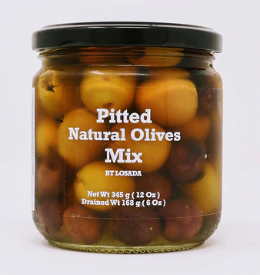 Losada Pitted Natural Olives Mix (12oz)