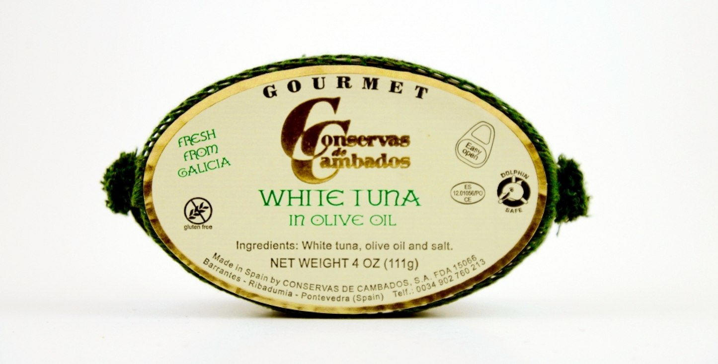 Conservas de Cambados White Tuna in Olive Oil (111g) - 10ea Case