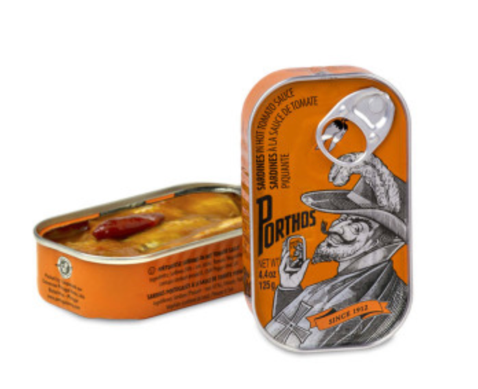 Conservas Sardines in Hot Tomato Sauce (4.4oz) - 24ea Case