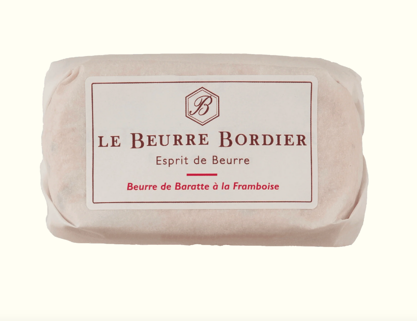 Bordier Framboise (Raspberry) Butter (125g)