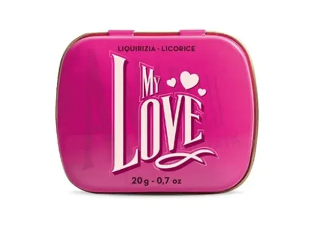 Amarelli My Love Spezzatina Licorice (20g) - 12ea Case
