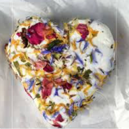 Coeur Aux Fleurs, 170g (heart shape)