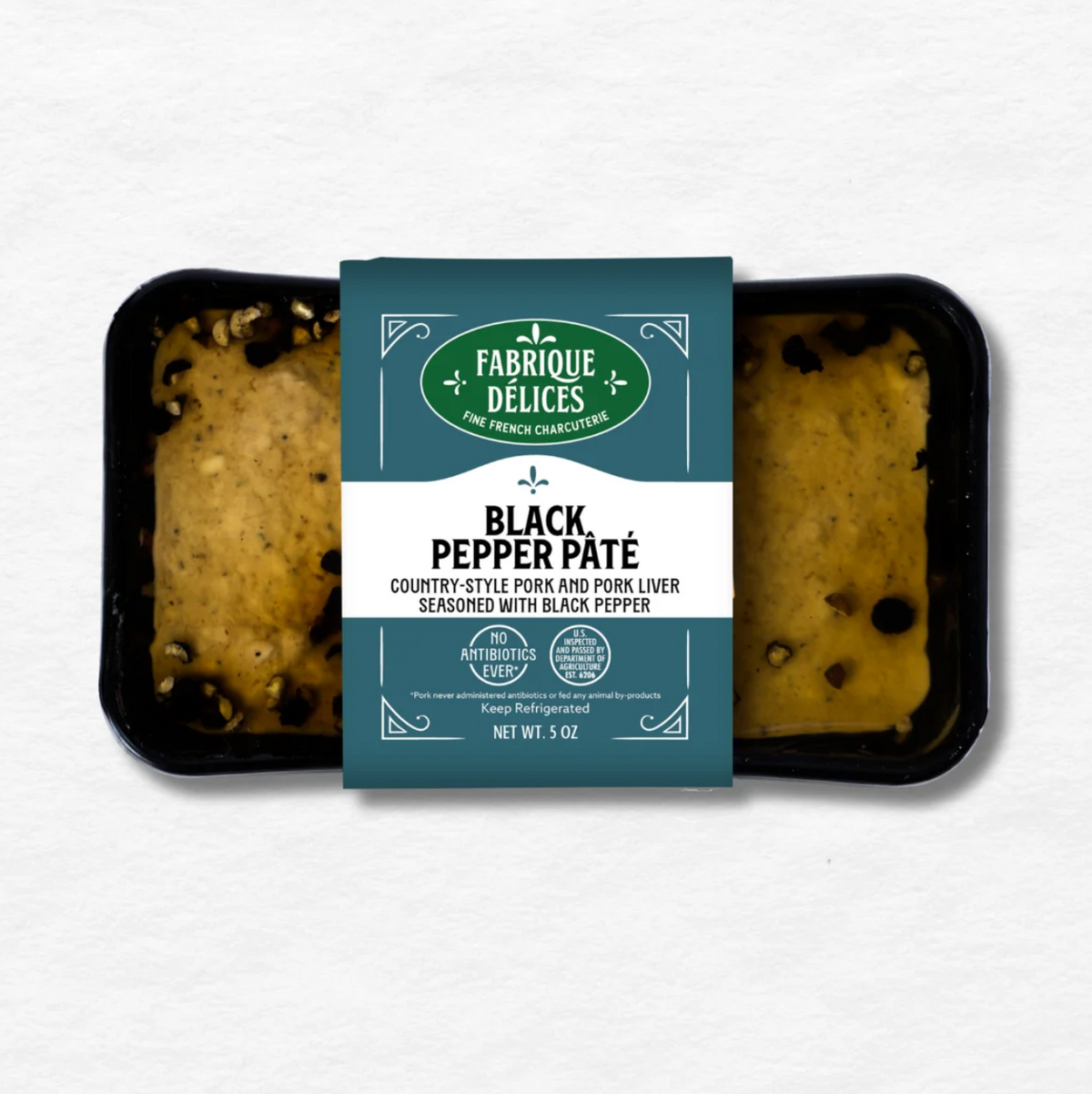 Fabrique Delice Black Pepper Pâté (5oz)