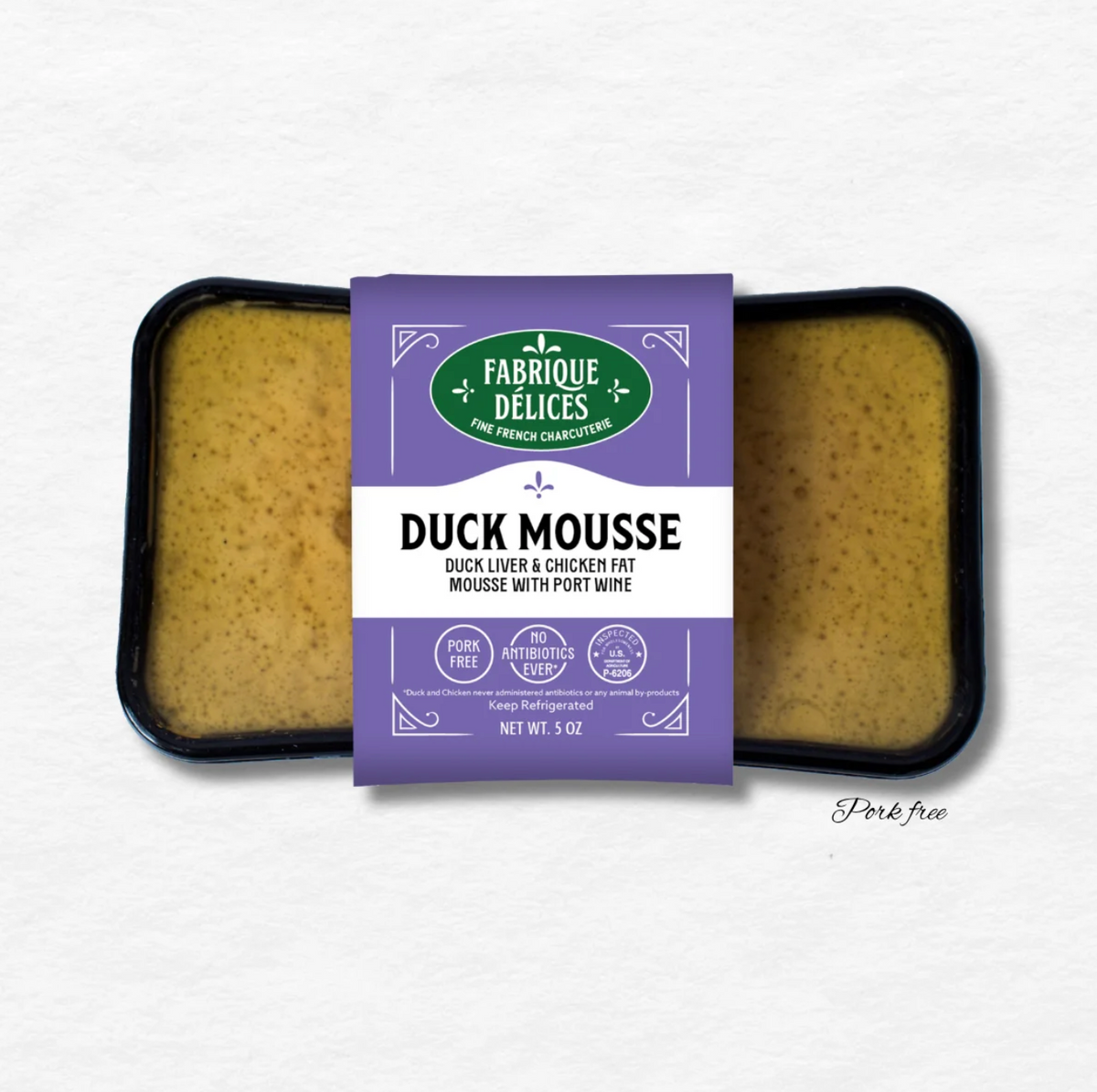 Fabrique Delice Duck Mousse Pate (5oz)