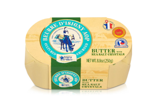 Beurre D’Isigny AOP Cultured Churned Butter (250g)