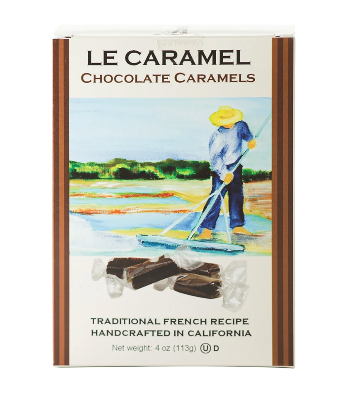 Le Caramel Chocolate Caramels (4oz)