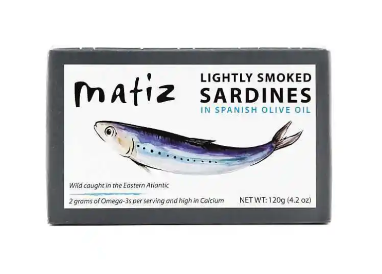 Matiz Wild Smoked Sardines in Spanish Oil (4.2oz/120g)
