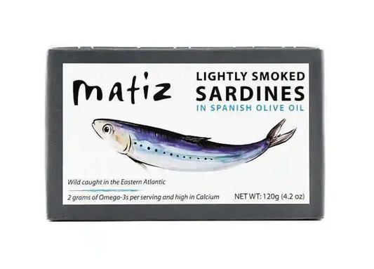 Matiz Wild Smoked Sardines in Spanish Oil (4.2oz/120g)