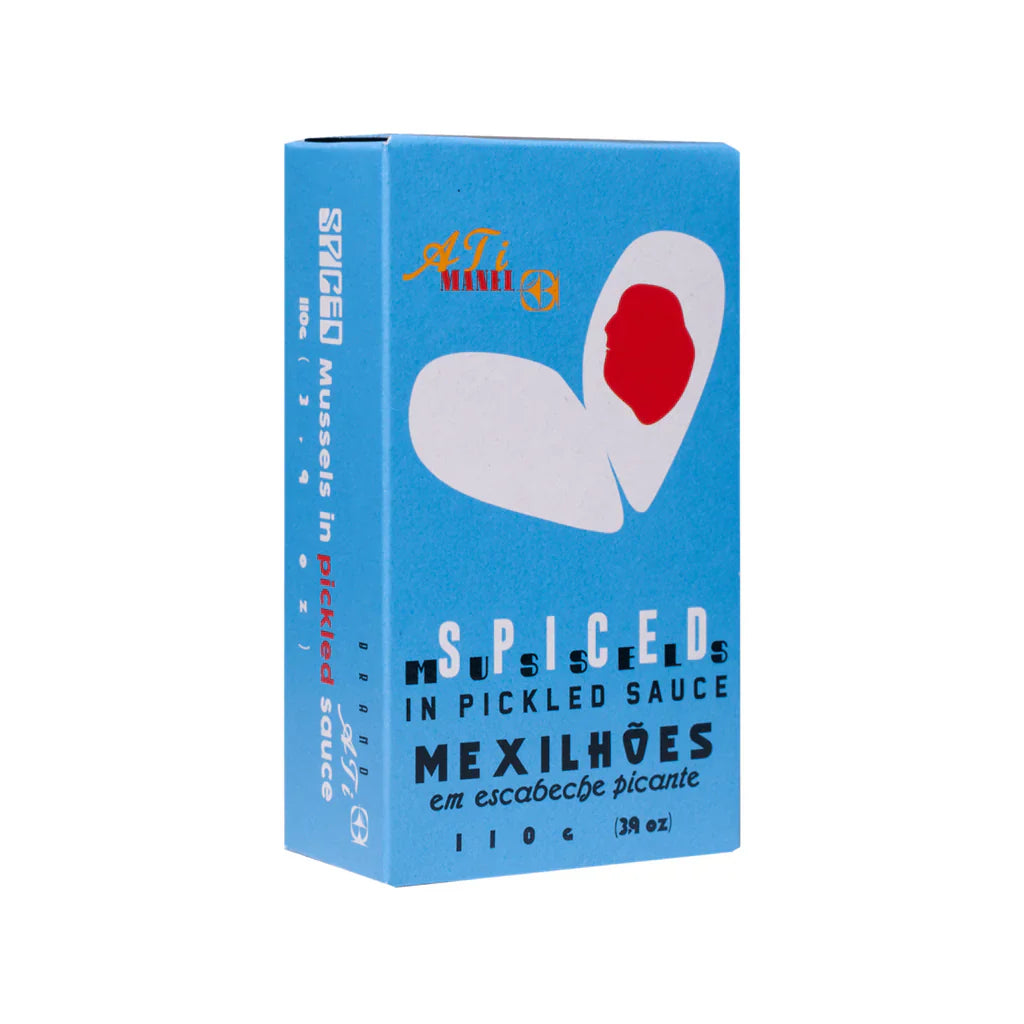 Ati Manel Spiced Mussels in Pickled Sauce (110g) - 8ea Case